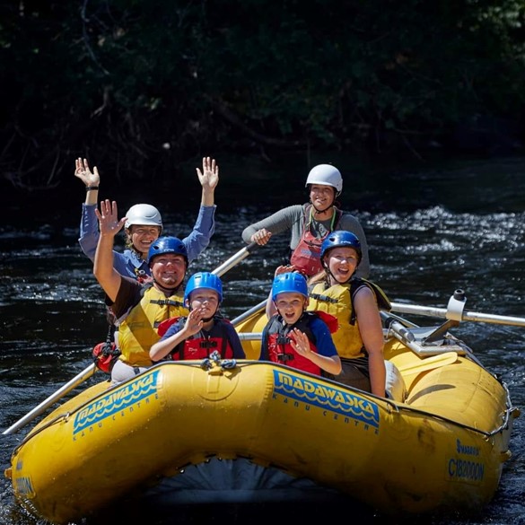 Family White Water Rafting