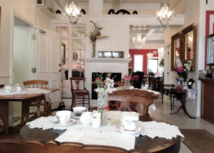 O'Connor House Tea Room interior view