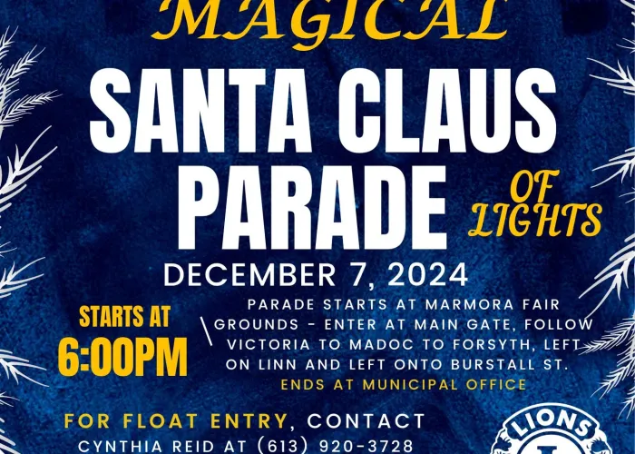 Marmora Santa Claus Parade Poster