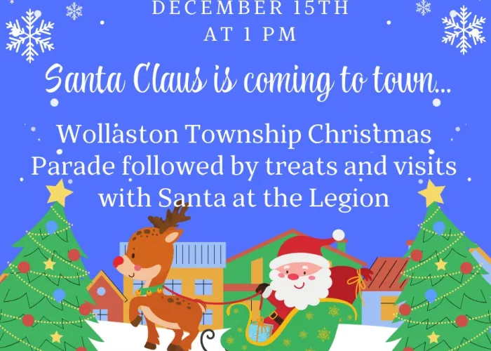 Santa Claus Parade Wollaston Poster